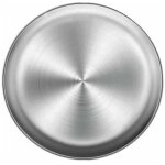 Plat � pizza en acier inoxydable plaque de cuisson � pizza ronde plateau de four � pizza en acier inoxydable ...