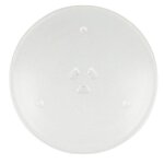 Plat plateau micro ondes divers marques 334009 plateau verre micro ondes diam 250 m / m
