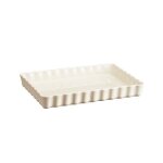 Plat a tarte tourtiere rectangulaire 34 x 24 cm argile - emile henry