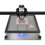 Plate - forme de table de travail en nid dabeille pour machine de dcoupe de gravure laser co2 400x400x22mm ...
