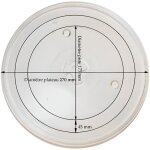 Plateau tournant diametre 270 mm 49pm021 pour micro - ondes bluesky carrefour home continental edison ... Plateau tournant diametre 270 mm 49pm021 pour micro - ondes bluesky carrefour home continental edison ...