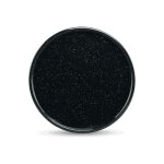 Graniteware ? plateau rond en acier maill ? 29cm ? noir