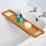 Plateau de baignoire en bambou Plateau de baignoire en bambou