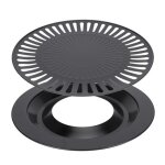 Plateau de barbecue plaque de cuisson pour barbecue sans fum�e plaque de barbecue po�le de barbecue cor�en ...