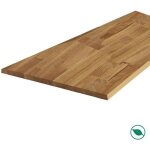 Plateau ch�ne massif huil� lamell� coll� about� 1600 x 800 x 22 mm - fsc 100% forestea dimensions : 1600 ...