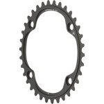Plateau campagnolo super record 4 branches 34t - gris - bcd 112mm - pour 11 vitesses - aluminium