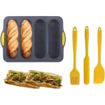 Plateau de cuissonmoule  pain franaisplateau de croustillant de pain franais perfor