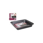 Plateau pour four - quttin - carré - 27 x 255 x 42 cm - noir - compatible four traditionnel Plateau pour four - quttin - carré - 27 x 255 x 42 cm - noir - compatible four traditionnel