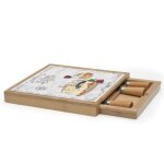 Plateau fromage rectangulaire les fromages de nos regions -