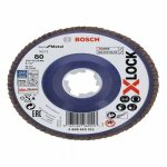 Plateau � lamelles - bosch - x571 - x - lock - concr�tion zirconium - al�sage 2223 mm