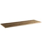 Plateau meuble sous vasque - l 120 x l 40 cm - astral oak