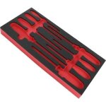 Plateau mousse - facom - pm. moda1 - 8 tournevis protwist - compatible modm. a1 - noir Plateau mousse - facom - pm. moda1 - 8 tournevis protwist - compatible modm. a1 - noir