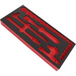 Plateau mousse vide pour module modm. s1a facom - pm. mods1a (module de douilles 6 pans de 10  32mm) ...