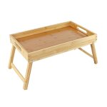 Plateau de petit - djeuner avec pieds pliables plateau de lit - longueur 44 x profondeur 27 x hauteur ...