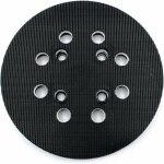 Plateau de pon�age 125 mm - ulisem - duret� moyenne - fixation rapide - compatible bosch pex 300 / 400 ...