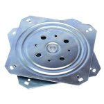 Plateau rotatif tv tournette � bille carr� � roulement � billes 155 x 155 mm 150 kg plaque pivotant meuble ...