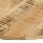 Plateau de table vendu seul - aynefy dessus de table bois de manguier solide rond 15 - 16 mm 80 cm Plateau de table vendu seul - aynefy dessus de table bois de manguier solide rond 15 - 16 mm 80 cm