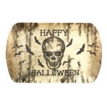 Plateau - decors de table - tte de mort - 39x24 cm - halloween - dcoration de fte