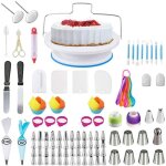 Plateau tournant gateaux dcoration professionnel ustensiles kit pour dcorer le gteau layer cake outils ...