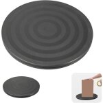 Plateau tournant universel noir 360 degr�s support pivotant charge 15kg pour tv ordinateur d�coration ...