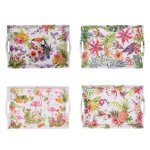 Plateau tropical 47x32 cm (1 mod�le al�atoire) - trendup