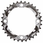 Plateau vtt 4 bra triple 32 dents shimano deore m532 9v - noir