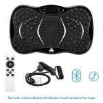 Plateforme vibrante pour fitness - evoland - automatique + manuel - noir - 10 fichiers - perte de poids ... Plateforme vibrante pour fitness - evoland - automatique + manuel - noir - 10 fichiers - perte de poids ...