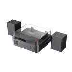 Platine disque r�tro - reflexion - hif2082dab - bluetooth - dab + cd fm - enregistrement mp3 usb - �cran ...