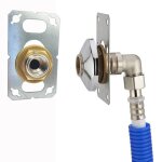 Platine sortie de cloison simple multicouche � sertir �16 pour machine � laver fixsystem
