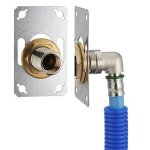 Platine sortie de cloison simple per � sertir �16 pour machine � laver fixsystem