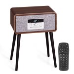 Platine vinyle - auna mary ann - tourne disque - 33 - 45 - 78 tours cd dab + fm bluetooth usb - marron ... Platine vinyle - auna mary ann - tourne disque - 33 - 45 - 78 tours cd dab + fm bluetooth usb - marron ...
