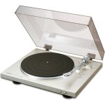 Platine vinyle denon dp - 300f - automatique - gris argent - sortie de ligne audio - 33 / 45 tours