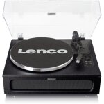 Lenco ls - 430bk - platine vinyle avec 4 haut - parleurs incorpors - noir