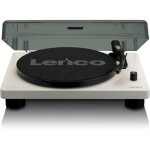 Platine vinyle - lenco - ls - 50gy - haut - parleurs intgrs usb 33 / 45 / 78 rpm gris