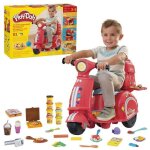 Play - doh mon scooter  pizzas jouets de loisirs cratifs avec pte  modeler pour enfants