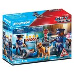 Playmobil 6878 barrage de police city action les policiers 48 pi�ces d�s 4 ans