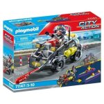 Playmobil 71147 quad transformable de bandit, les policiers unité d'élite, city action, dès 5 ans Playmobil 71147 quad transformable de bandit, les policiers unité d'élite, city action, dès 5 ans