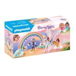 Playmobil 71361 cheval ail  dcorer avec princesse, princess magic, chevalier et arc - en - ciel, ds ...