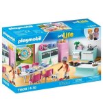 Playmobil 71608 cuisine avec ilôt central, my life, maison d'architecte, 105 pièces, dès 4 ans Playmobil 71608 cuisine avec ilôt central, my life, maison d'architecte, 105 pièces, dès 4 ans
