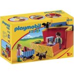 Playmobil 1. 2. 3 - 9123 - etal de marche transportable Playmobil 1. 2. 3 - 9123 - etal de marche transportable