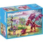 Playmobil fairies - gardienne des fes avec dragons - modle 9134 - a partir de 4 ans