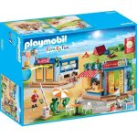 Playmobil - family fun - grand camping - avec bloc sanitaire et rception