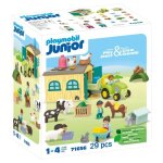 Playmobil junior 71656 ferme tracteur et animaux, personnages, pour bébé et enfant, dès 18 mois Playmobil junior 71656 ferme tracteur et animaux, personnages, pour bébé et enfant, dès 18 mois