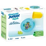 Playmobil junior 71688 roue aquatique avec bb requin, jouet pour le bain, ds 12 mois