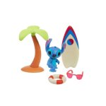 Playset - disney - hang ten stitch - figurine 5 cm - 5 pices - pour enfants  partir de 3 ans