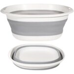 Pliable bassine bassine retractable lavabo pliable cuve  linge pliante suspendue cuve  vaisselle de ...
