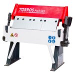 Plieuse manuelle d�tabli largeur du travail 305 mm �paisseurs jusque 1 mm lame sup�rieure segment�e torros ...