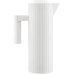 Pliss� carafe isotherme blanche alessi