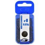 Plombs ronds de pche - garbolino - no. 13 - 001g - bote individuelle - comptition