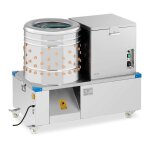 Plumeuse avec �chaudoir - helloshop26 - 55 cm - 3 - 4 poulets / min - 1800 w - inox alimentaire